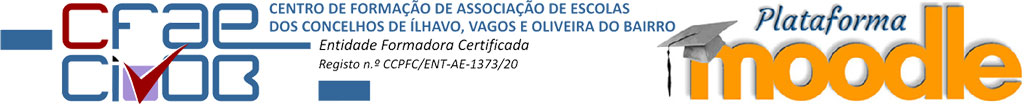 Logótipo de Centro de Formação de Associação de Escolas dos Concelhos de Ílhavo, Vagos e Oliveira do Bairro